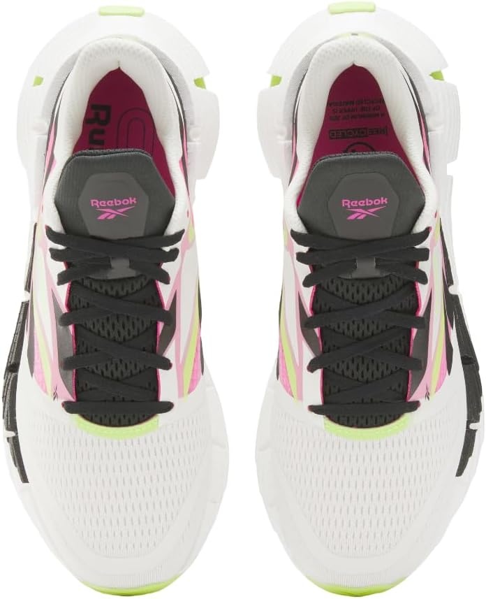 image:imageReebok Womens Floatzig Running ShoesChalkBlackLaser Pink