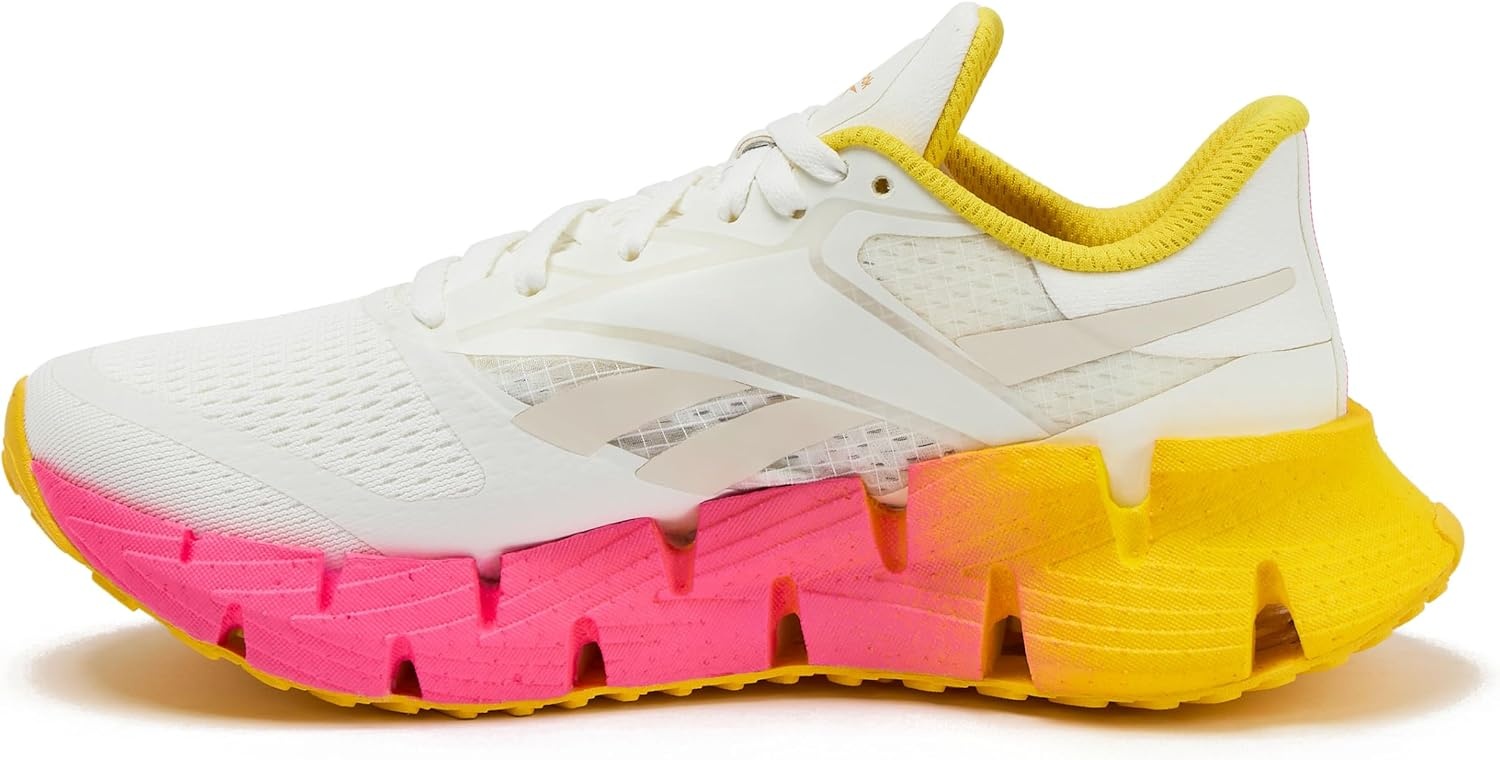 image:imageReebok Womens Floatzig Running ShoesChalkSandAtomic Pink