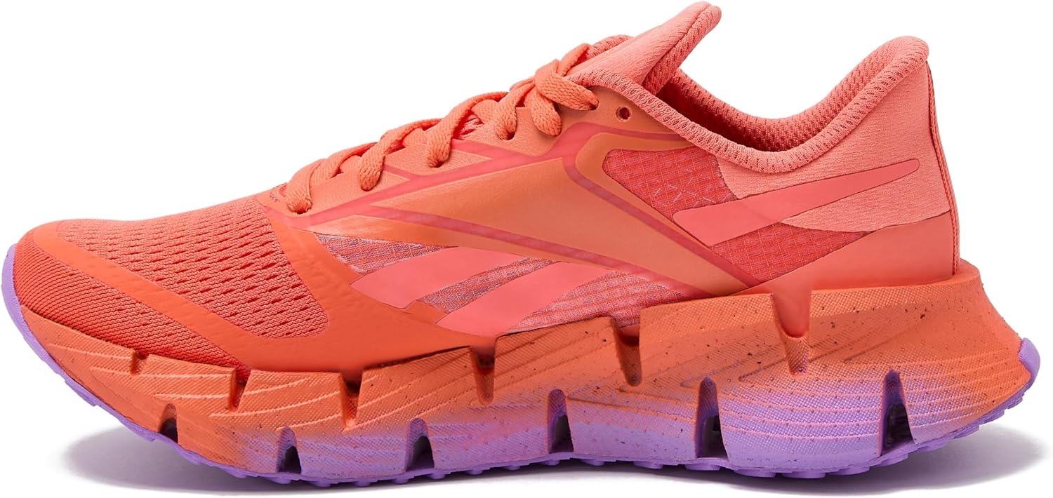 image:imageReebok Womens Floatzig Running ShoesCoralCoralPurple
