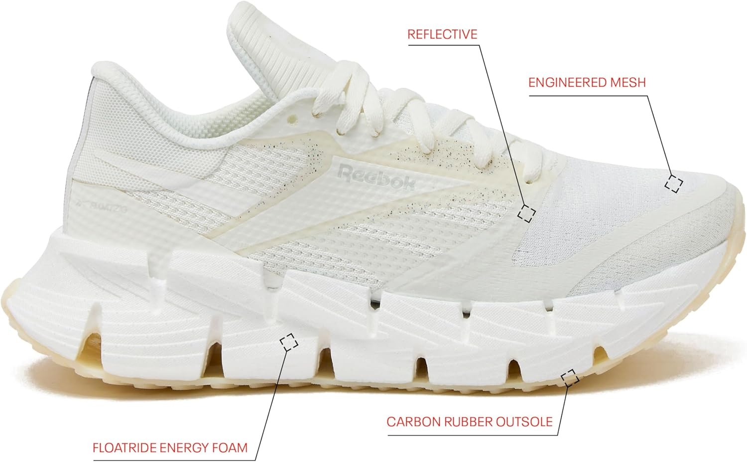 image:imageReebok Womens Floatzig Running ShoesNondyeNo ColorPure Grey