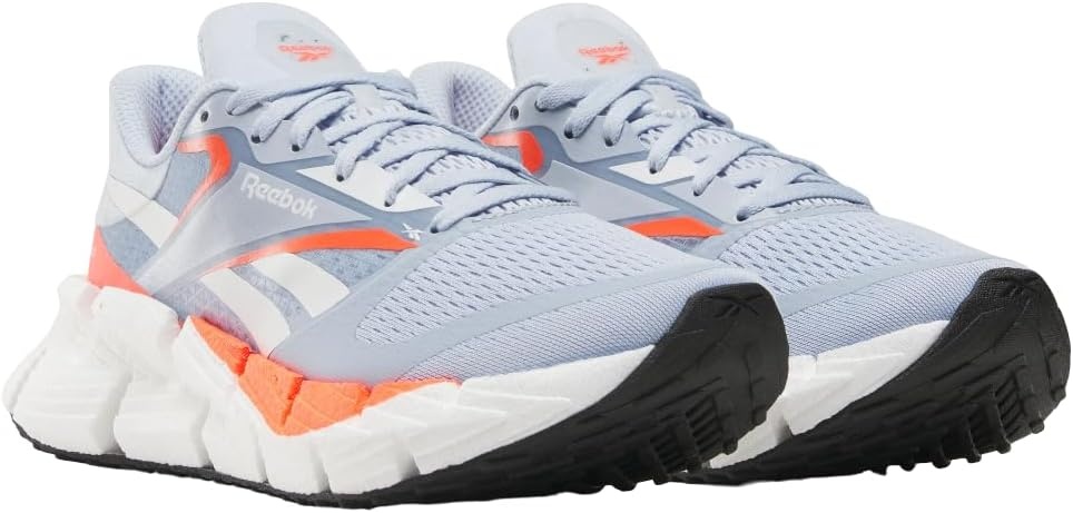 image:imageReebok Womens Floatzig Running ShoesPale BlueFootwear WhiteOrange Flare