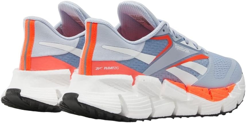 image:imageReebok Womens Floatzig Running ShoesPale BlueFootwear WhiteOrange Flare