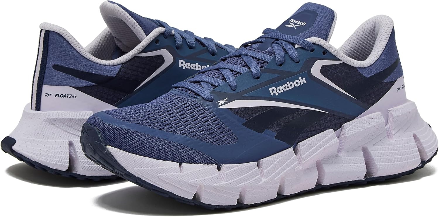 image:imageReebok Womens Floatzig Running ShoesTwilight PurpleDigital GleamVectnavy