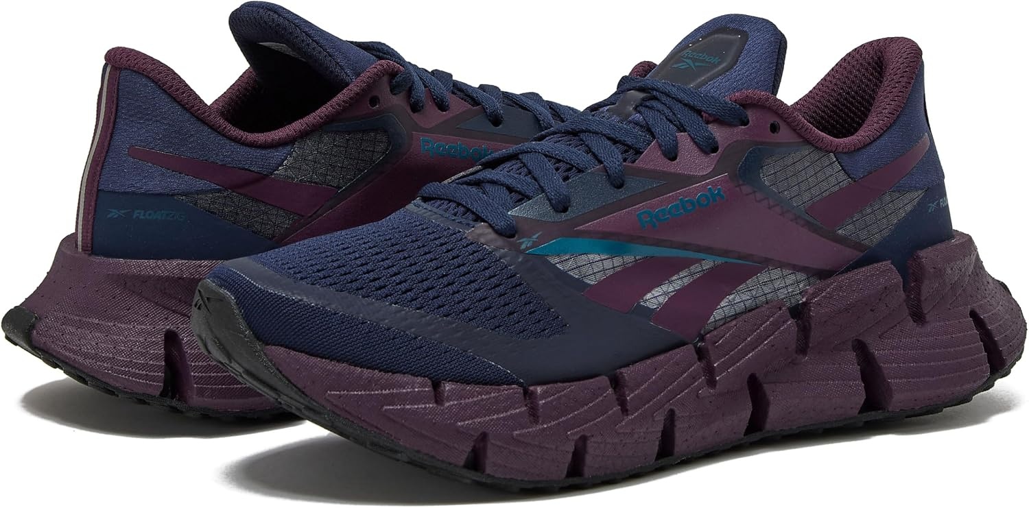 image:imageReebok Womens Floatzig Running ShoesVector NavyPlumEscape Blue