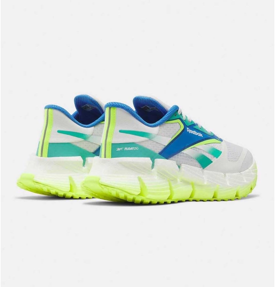 image:imageReebok Womens Floatzig Running ShoesWhite Unleashed Green Digital Lime