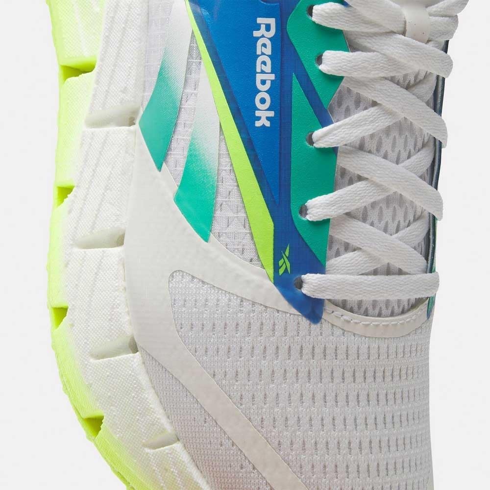 image:imageReebok Womens Floatzig Running ShoesWhite Unleashed Green Digital Lime