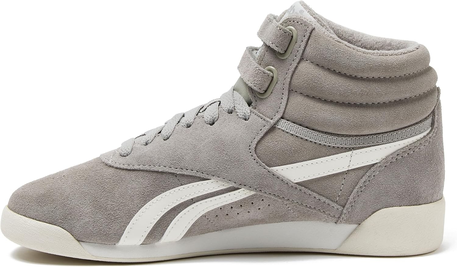 image:imageReebok Womens Freestyle Hi High Top Basketball SneakersEscape GreyChalkChalk
