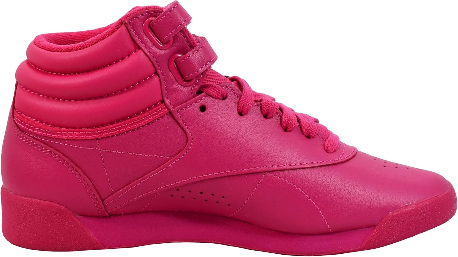 image:imageReebok Womens Freestyle Hi High Top Basketball SneakersPurple PinkPurple PinkFuture White
