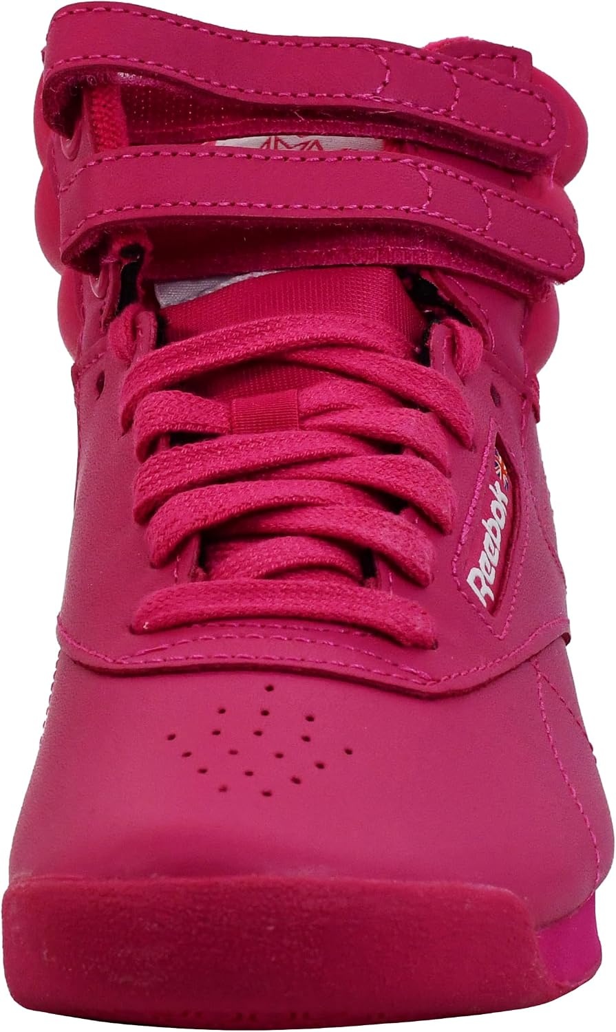 image:imageReebok Womens Freestyle Hi High Top Basketball SneakersPurple PinkPurple PinkFuture White