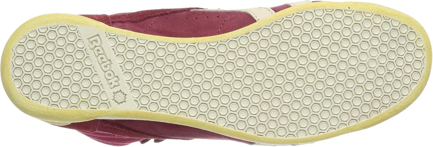 image:imageReebok Womens Freestyle Hi High Top Basketball SneakersRot Red Paperwht Blck