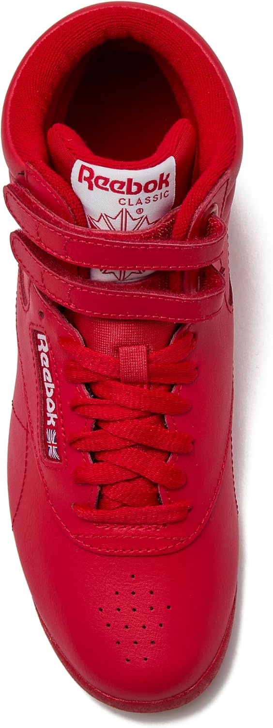 image:imageReebok Womens Freestyle Hi High Top Basketball SneakersVector RedVector RedFootwear White