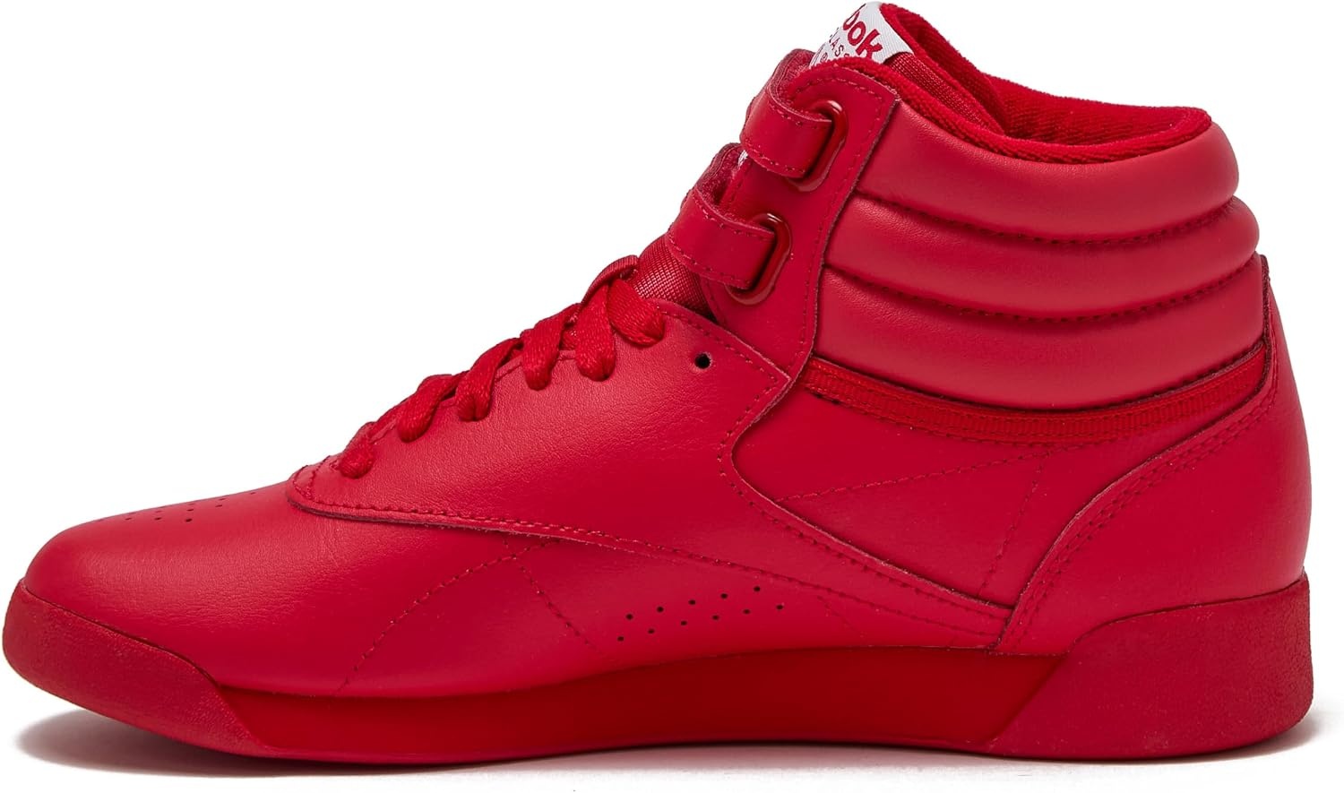 image:imageReebok Womens Freestyle Hi High Top Basketball SneakersVector RedVector RedFootwear White