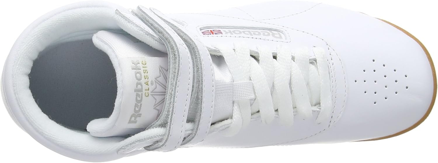 image:imageReebok Womens Freestyle Hi High Top Basketball SneakersWhite White Gum White Gum