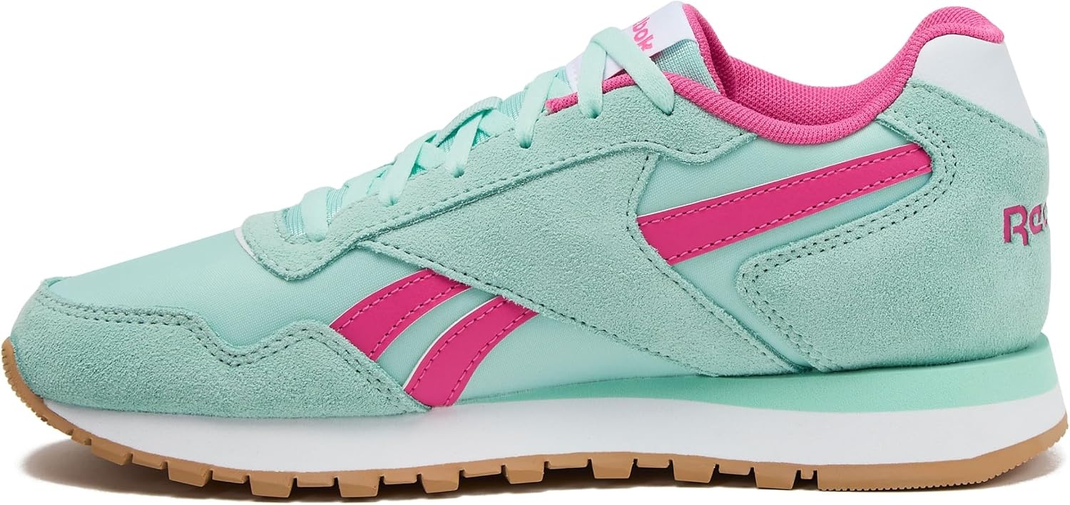 image:imageReebok Womens Glide Sneakers for WomenGlitch AquaTrue PinkWhite