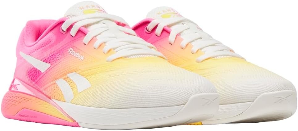 image:imageReebok Womens Nano X5ChalkAtomic PinkGolden Haze