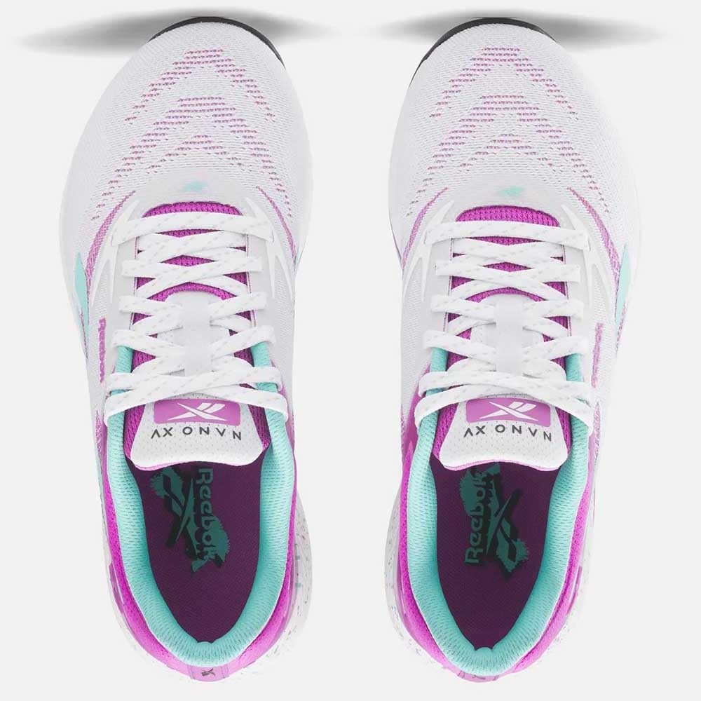 image:imageReebok Womens Nano X5Ftw White Purple Rave Ai Aqua