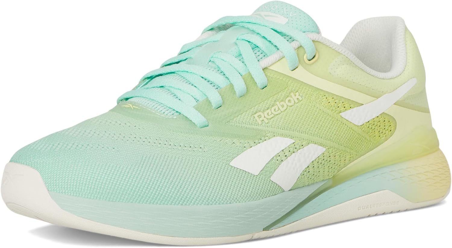image:imageReebok Womens Nano X5Glitch AquaYellow HazeChalk