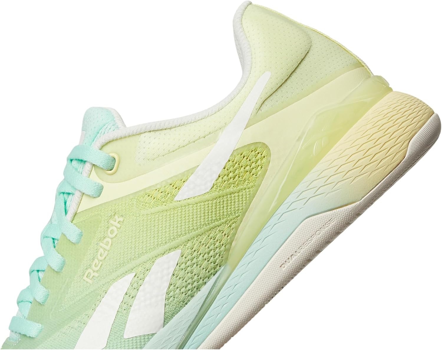 image:imageReebok Womens Nano X5Glitch AquaYellow HazeChalk