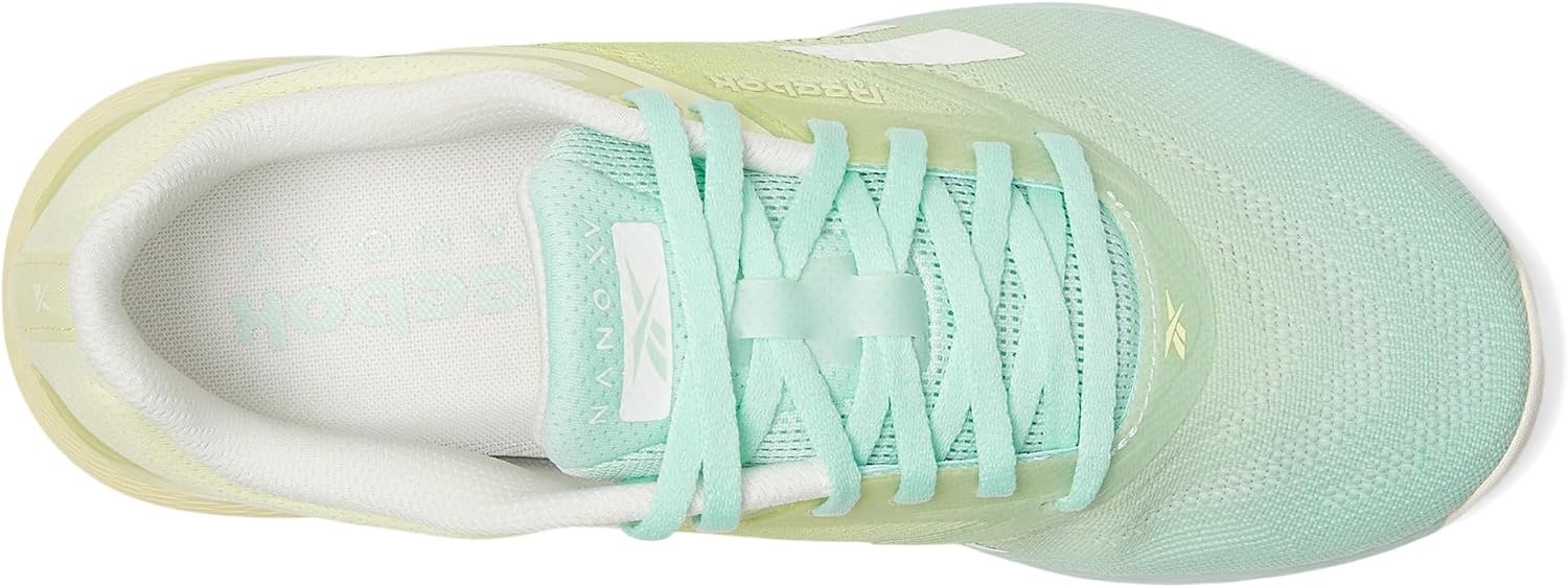 image:imageReebok Womens Nano X5Glitch AquaYellow HazeChalk