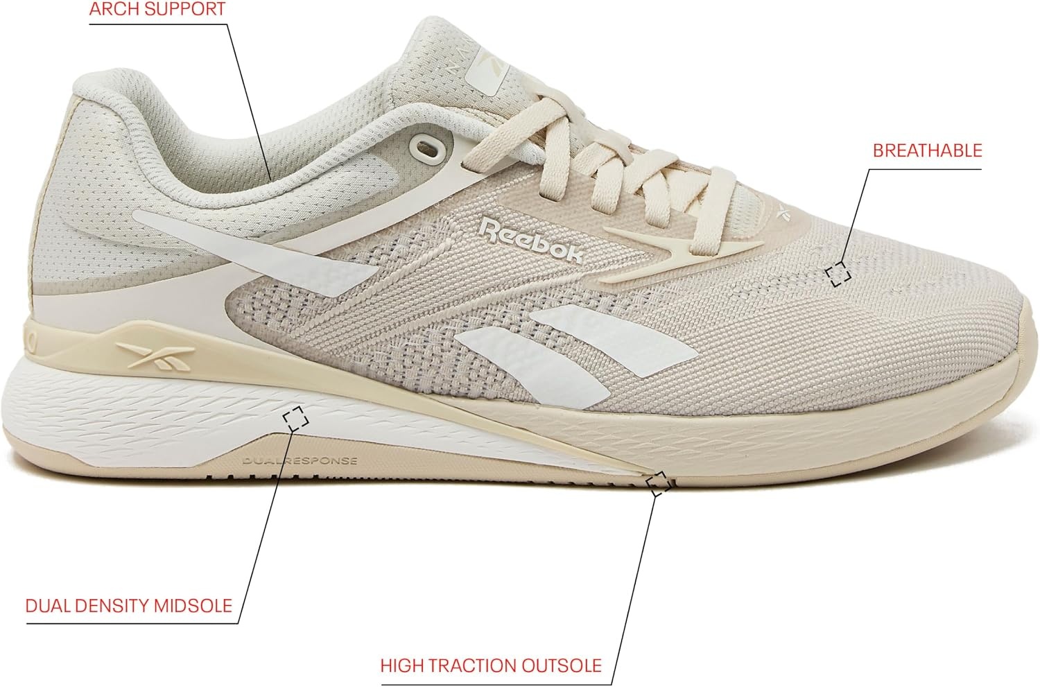 image:imageReebok Womens Nano X5SandChalk