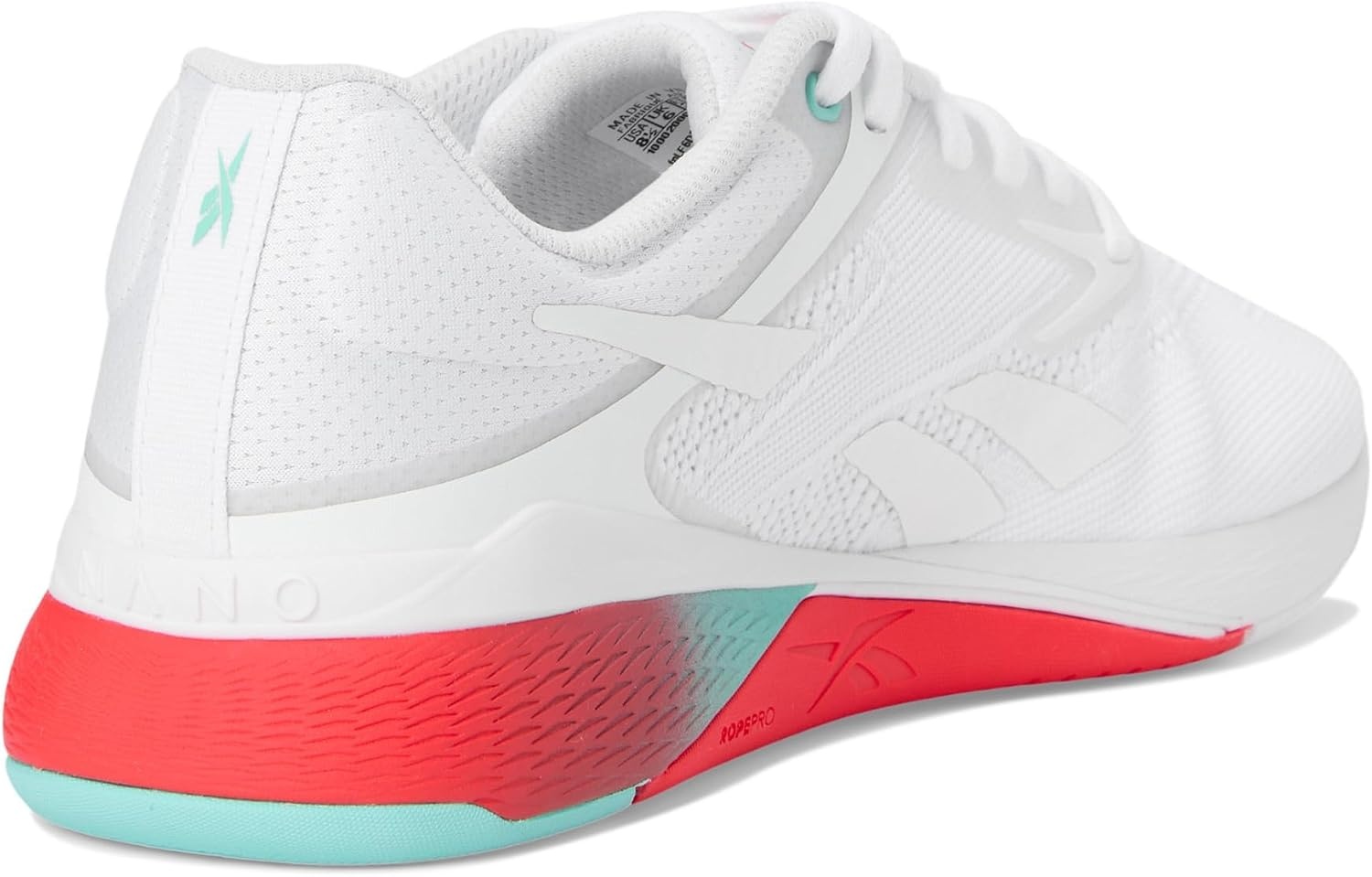 image:imageReebok Womens Nano X5WhiteAi AquaEnergy Red