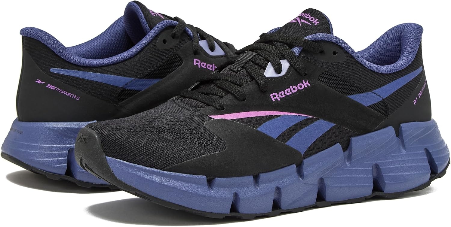 image:imageReebok Zig Dynamica 5BlackTwilight BluePurple Rave