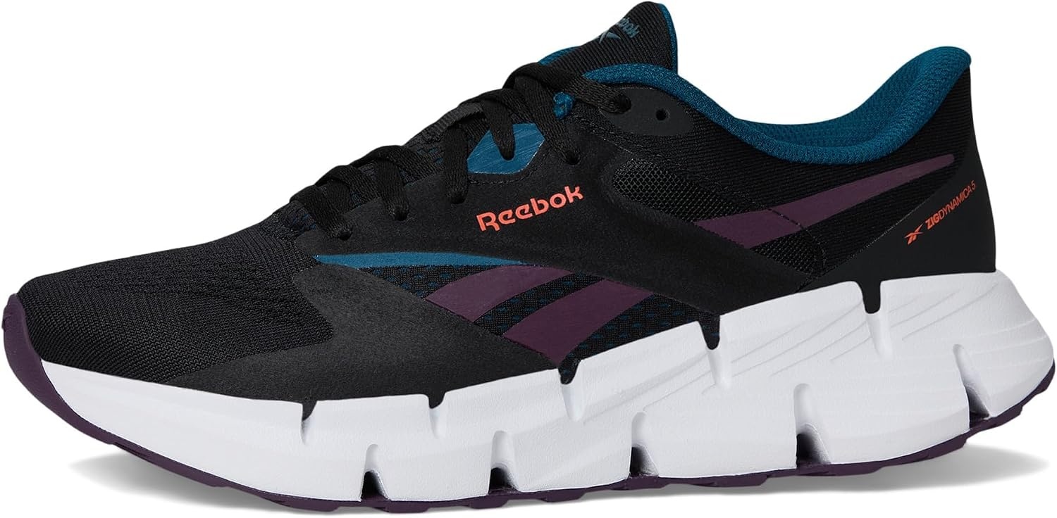 image:imageReebok Zig Dynamica 5BlackWhiteDigital Coral