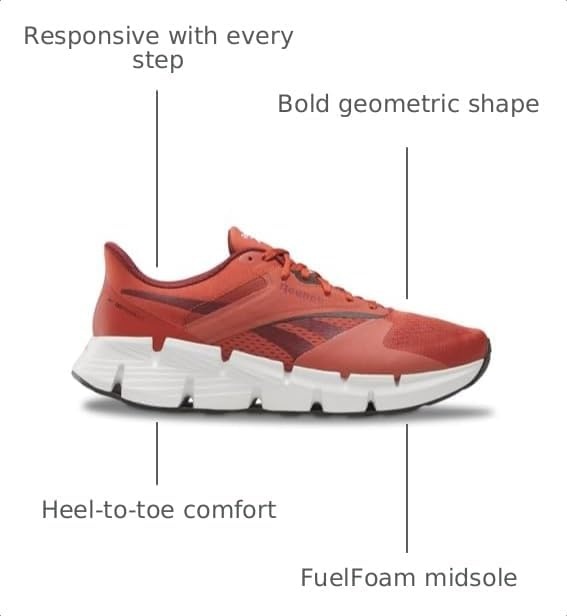 image:imageReebok Zig Dynamica 5Brick RedChalkDark Matter