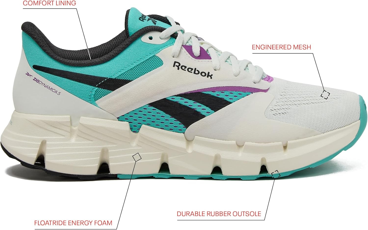 image:imageReebok Zig Dynamica 5ChalkAi AquaVintage Chalk