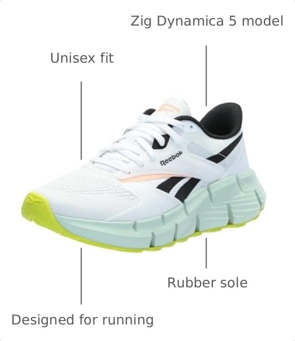 image:imageReebok Zig Dynamica 5Footwear WhiteAqua DustCore Black