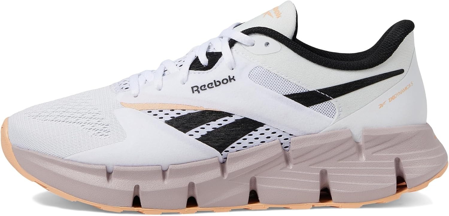 image:imageReebok Zig Dynamica 5Footwear WhiteAshen LilacCore Black