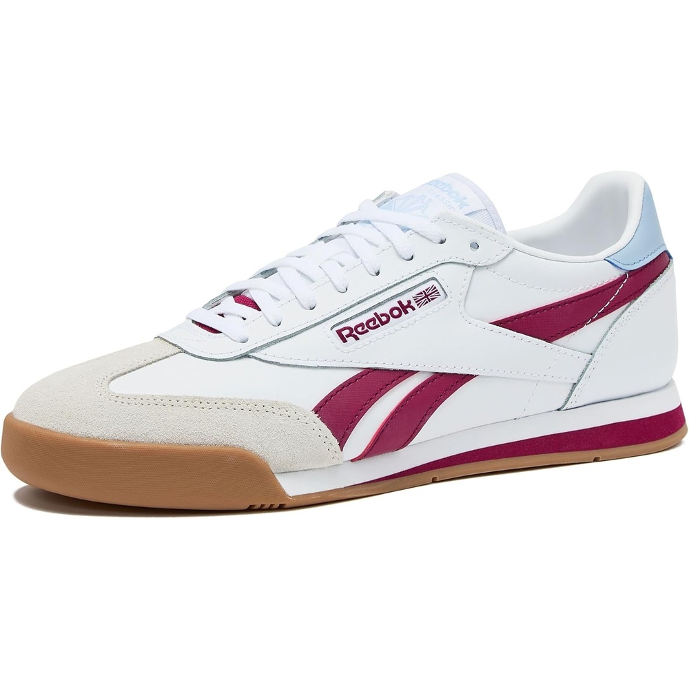 image:imageReebok Campio XT Mens SneakersWhiteVery BerryY2k Blue