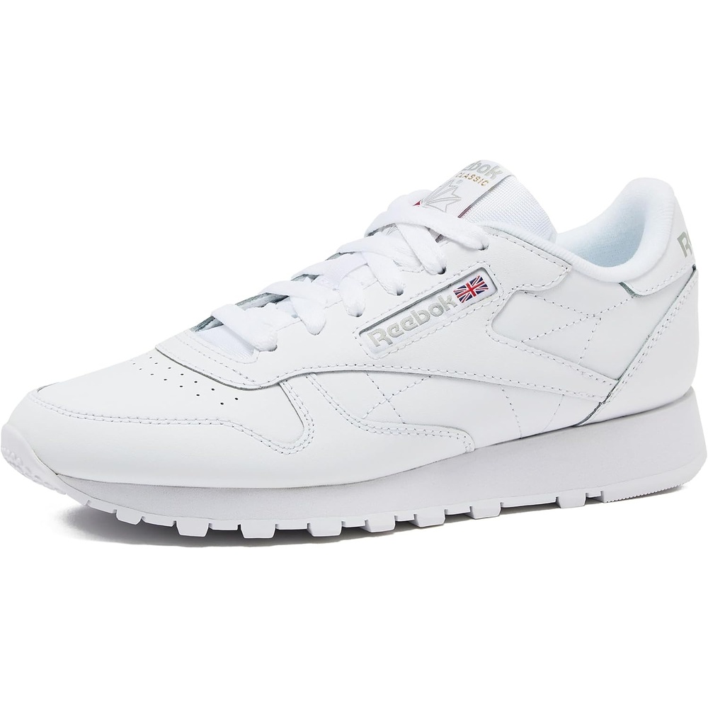 image:imageReebok Classic Leather Sneakers for Women Casual Tennis Womens ShoesFootwear WhiteFootwear WhitePure Grey3