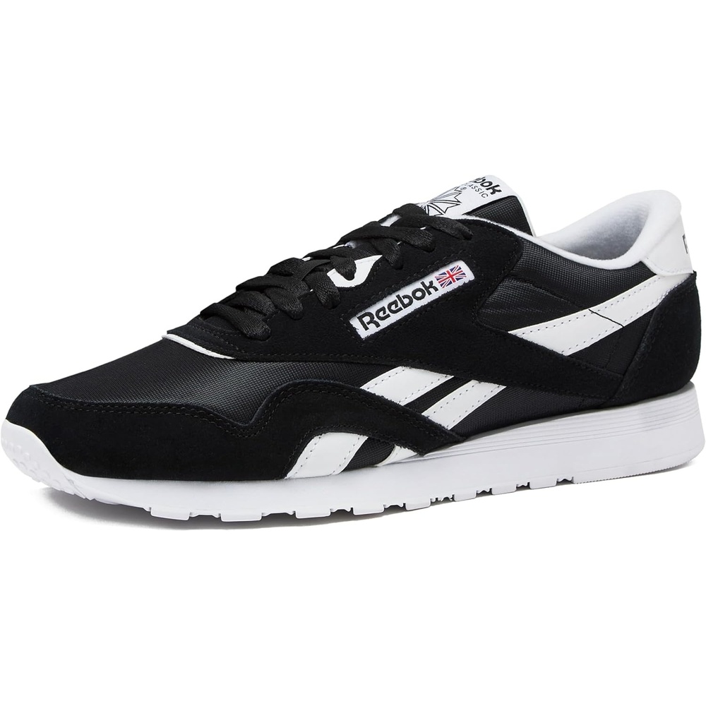 image:imageReebok Classic Nylon Mens Sneakers Tennis ShoesCore BlackFootwear WhiteFootwear White