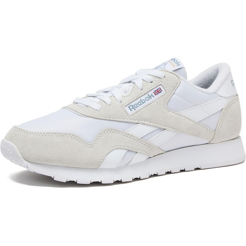 image:imageReebok Classic Nylon Womens Sneakers Casual Tennis Shoes WomenFootwear WhiteFootwear WhiteFootwear White