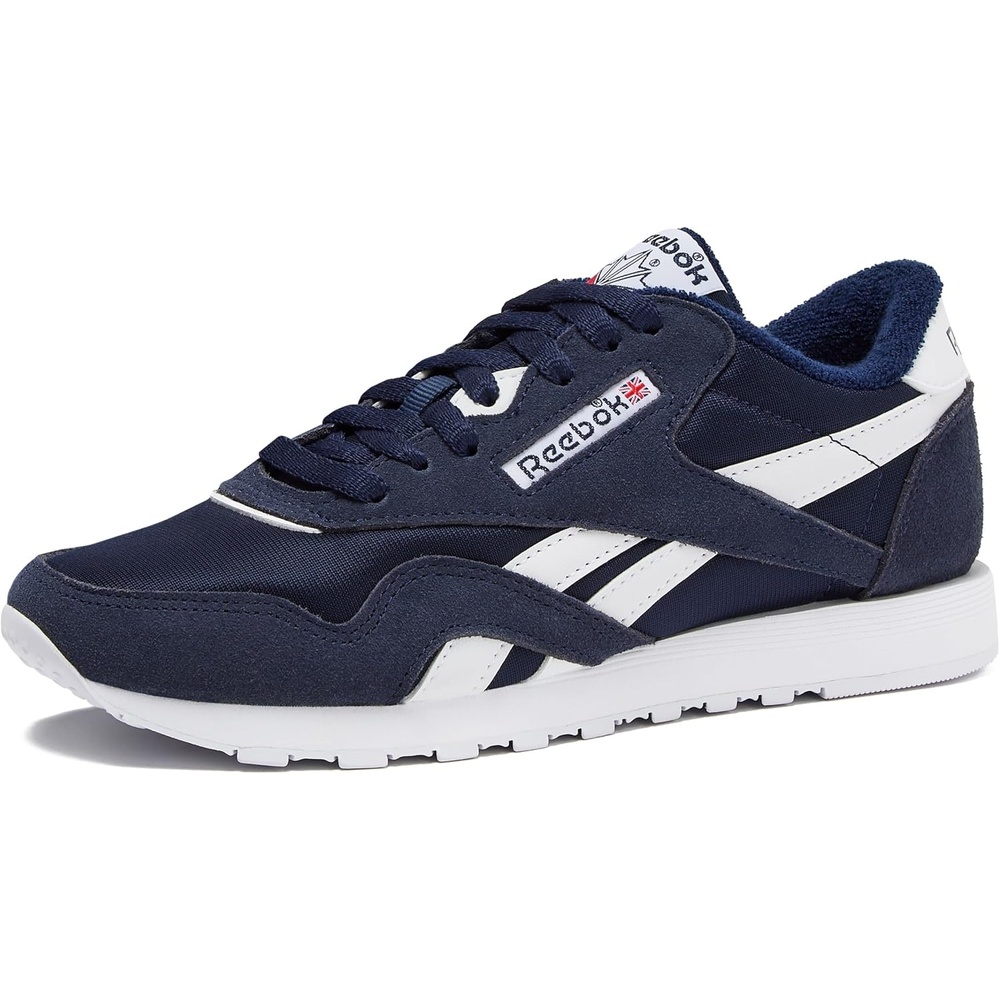 image:imageReebok Classic Nylon Womens Sneakers Casual Tennis Shoes WomenVector NavyWhiteVector Red