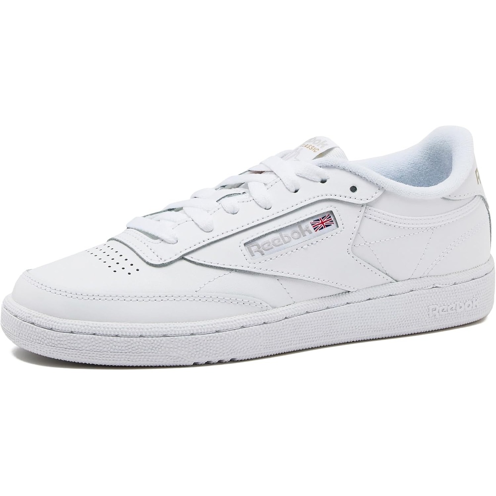 image:imageReebok Club C 85 Mens Tennis Shoes Casual Fashion White Sneakers for MenIntwhiteSheer Grey