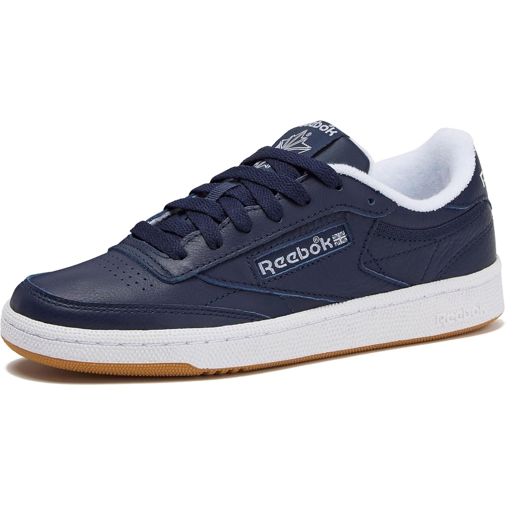 image:imageReebok Club C 85 Tennis Shoes for Women Casual Womens SneakersVector NavyFootwear WhiteRubber