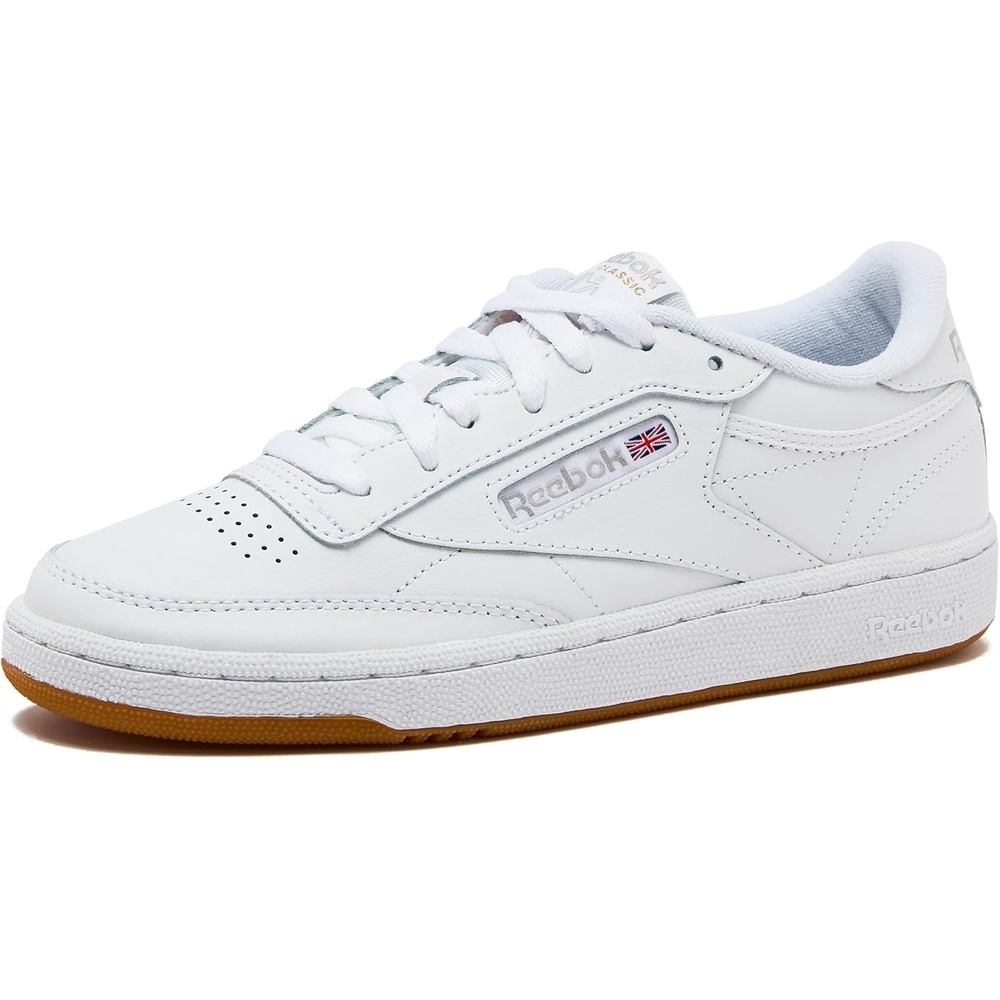 image:imageReebok Club C 85 Tennis Shoes for Women Casual Womens SneakersWhiteLight GreyGum