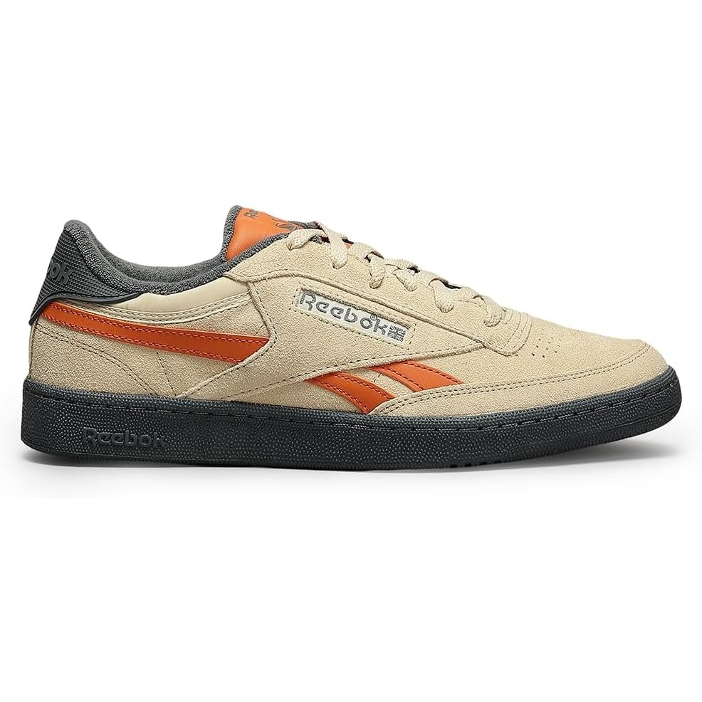 image:imageReebok Club C Revenge Vintage Sneakers for Men Casual Tennis Mens ShoesSimplebeige Grey5 Rust Orange