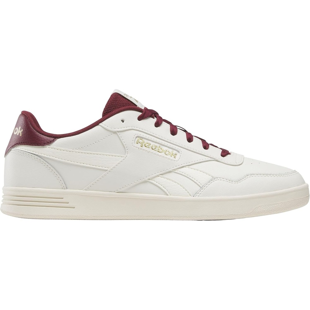 image:imageReebok Court Advance Sneakers for Men Casual Tennis Mens Shoes Size 6 to 15ChalkClassic BurgundyGoldmet