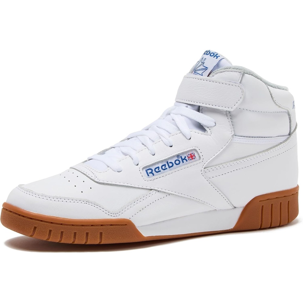 image:imageReebok EXOFIT HI High Top Basketball Shoes for Men Retro Mens SneakersFootwear WhiteBlueGum