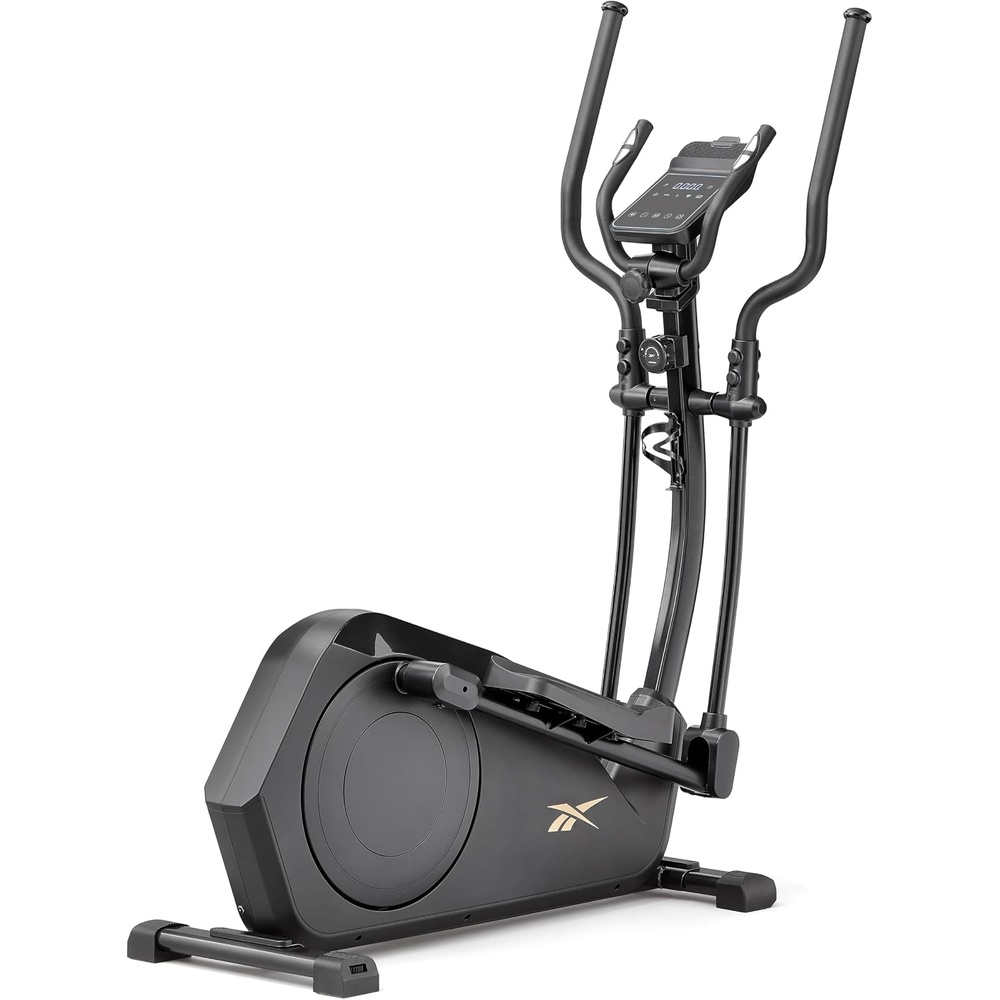 image:imageReebok FR20 Home Elliptical Cross Trainer Black Cardio Exercise 8 Resistance Levels 264 lb Capacity Plus 60 Day Free Kinomap Membership