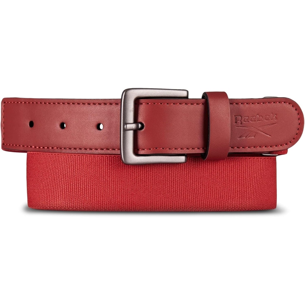 image:imageReebok Kids Youth Sport Belt Baseball Softball Comfort Stretch Elastic Lightweight One Size Fits MostRed