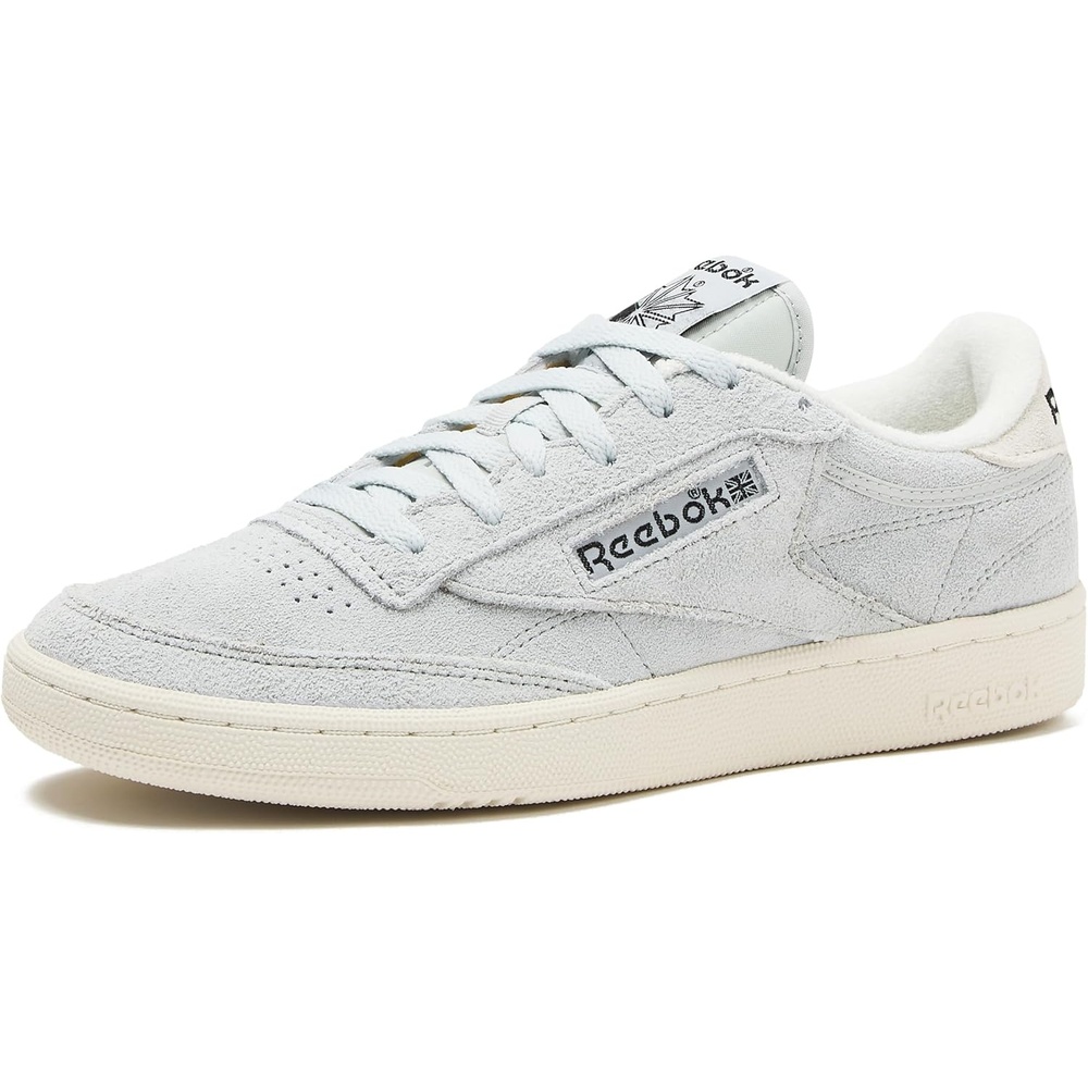 image:imageReebok Mens Club C 85 Vintage Tennis Sneakers for MenSimple GreyChalkBlack