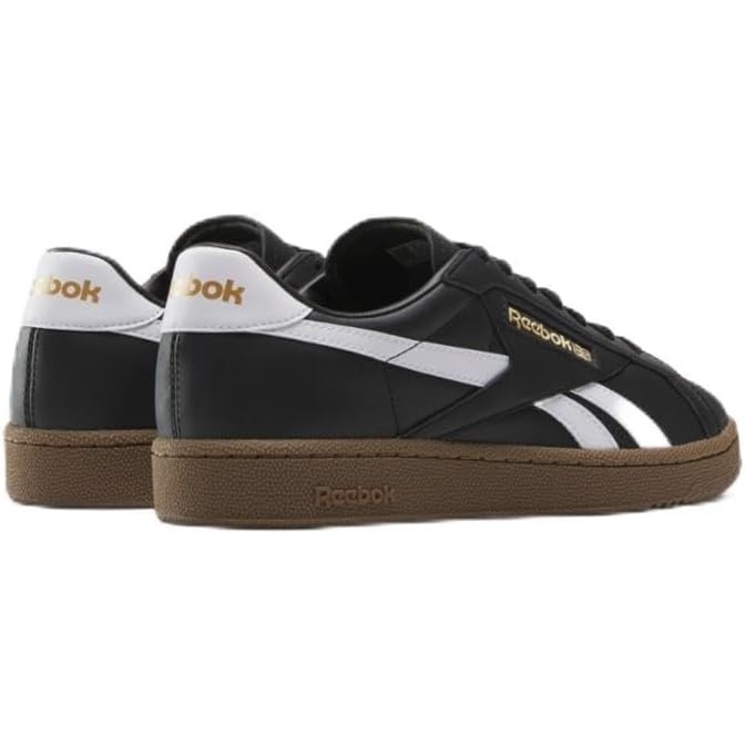 image:imageReebok Unisex Adult Club C Grounds SneakersBlackWhiteGum