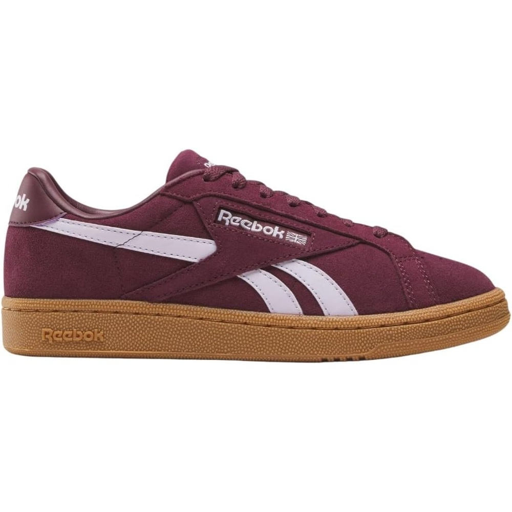 image:imageReebok Unisex Adult Club C Grounds SneakersBlackcherry Blackcherry Digitalgleam