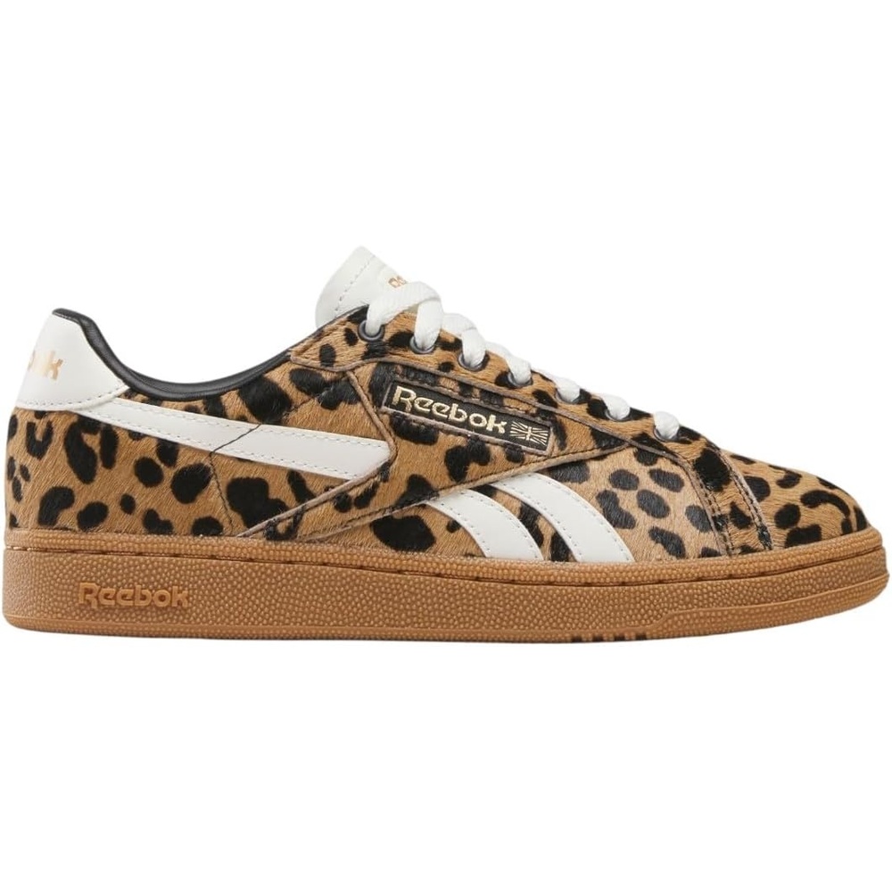 image:imageReebok Unisex Adult Club C Grounds SneakersCheetah Cheetah Chalk