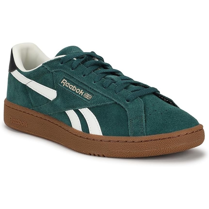 image:imageReebok Unisex Adult Club C Grounds SneakersCollegiate Green Black Gum