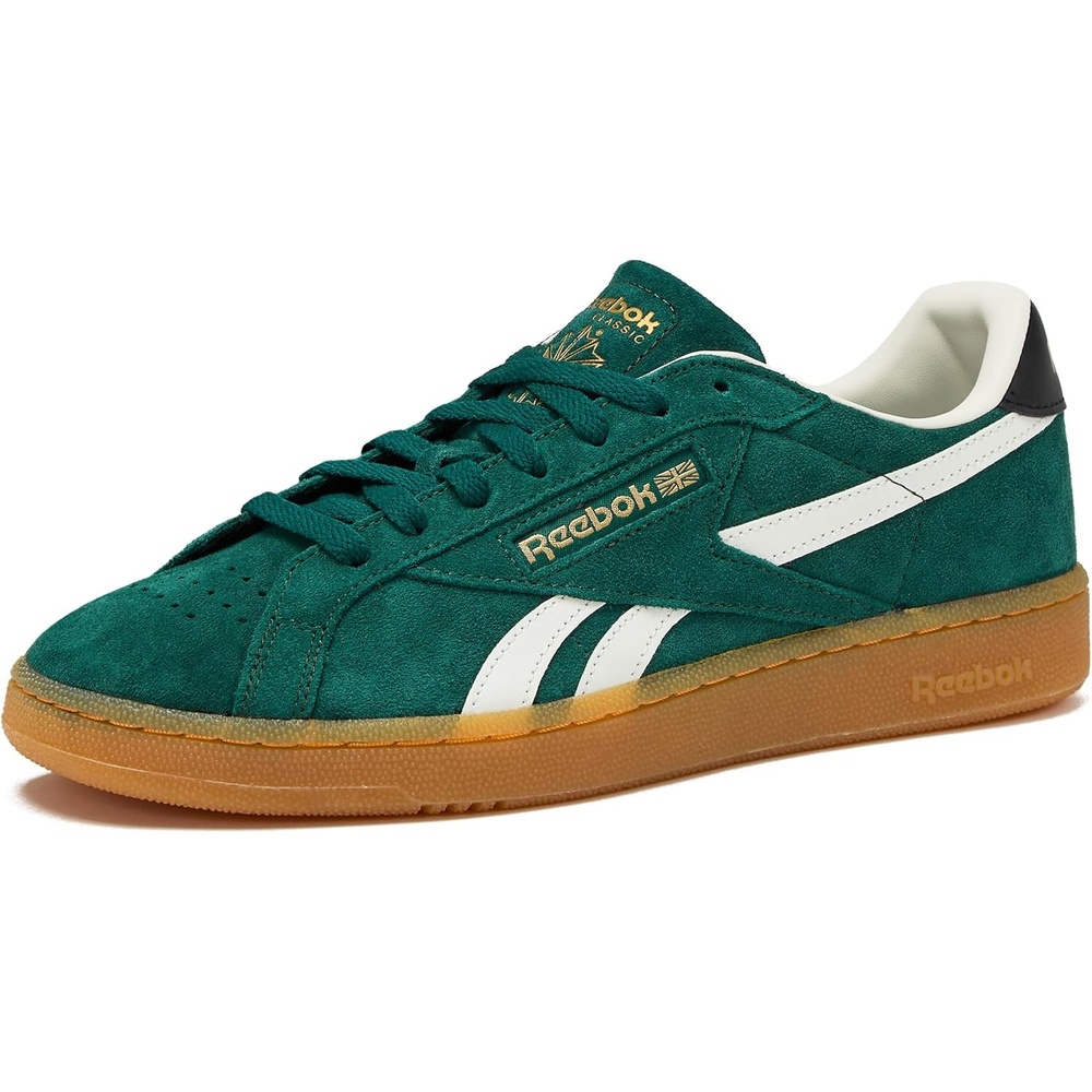 image:imageReebok Unisex Adult Club C Grounds SneakersCollegiate GreenBlackGum